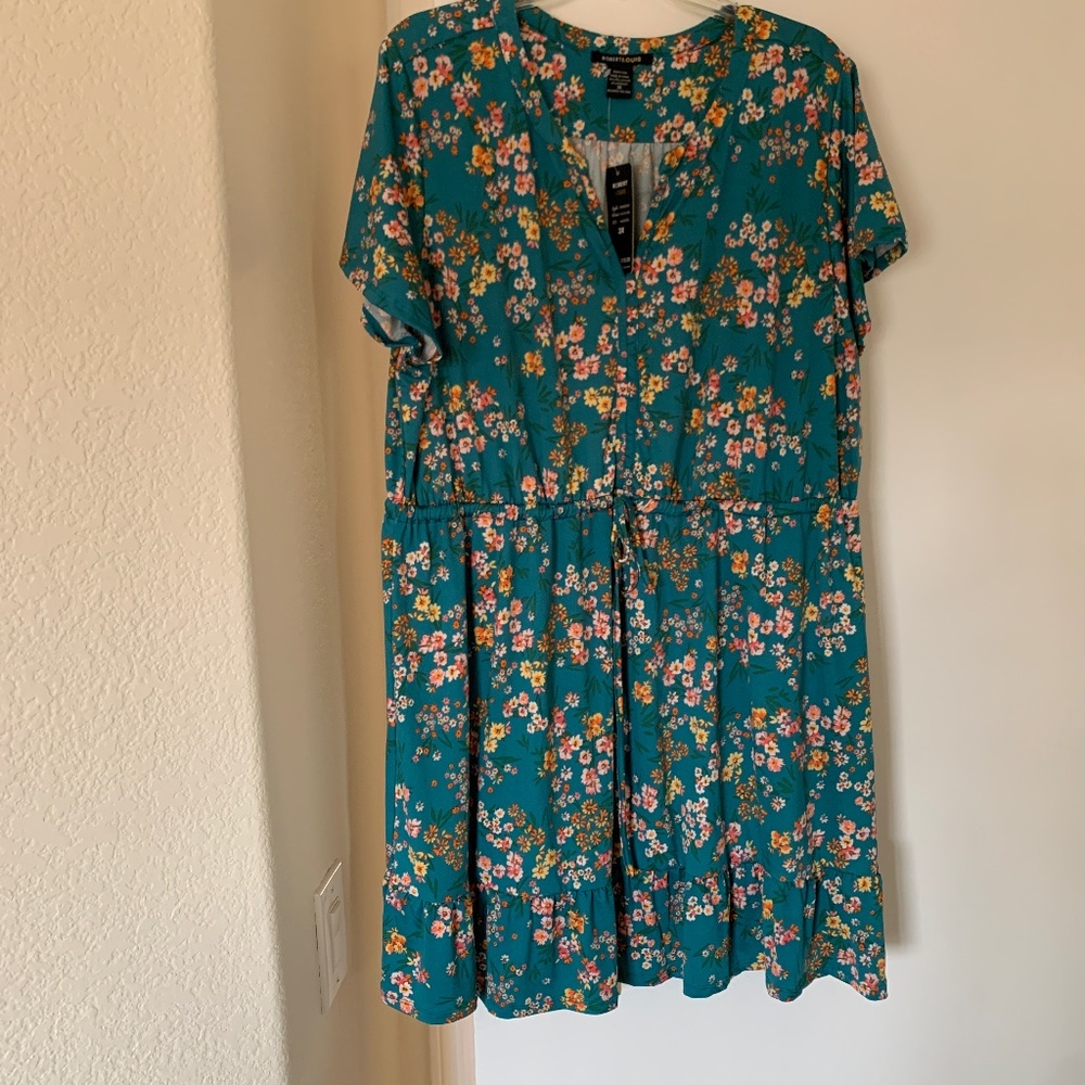 Robert Louis Flirty Dress 3X NWT